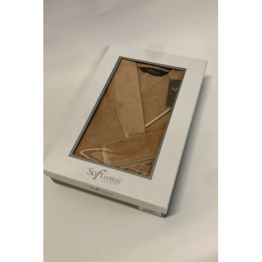 Krótki damski szlafrok SELYA Soft Cotton M SoftCotton.pl