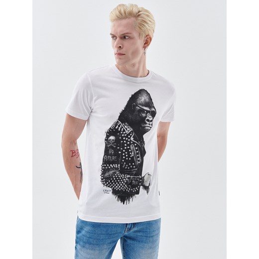 T-shirt męski Cropp