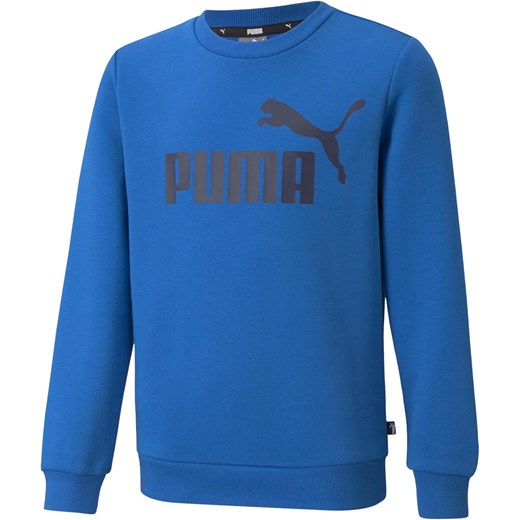 Bluza chłopięca niebieska Puma bawełniana 