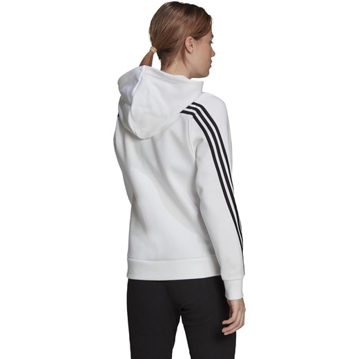 Bluza damska Adidas biała z aplikacjami  
