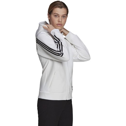 Bluza damska Adidas w sportowym stylu z aplikacjami  