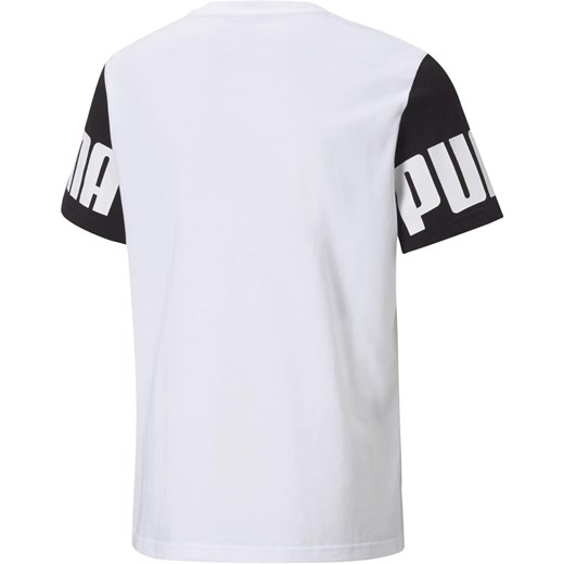 Biały t-shirt chłopięce Puma