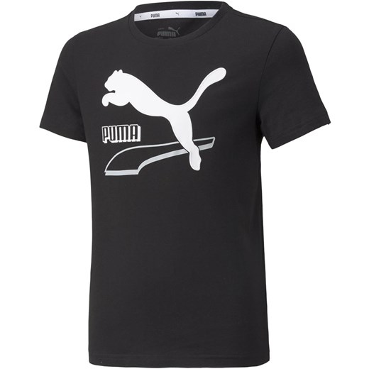 T-shirt chłopięce Puma z bawełny