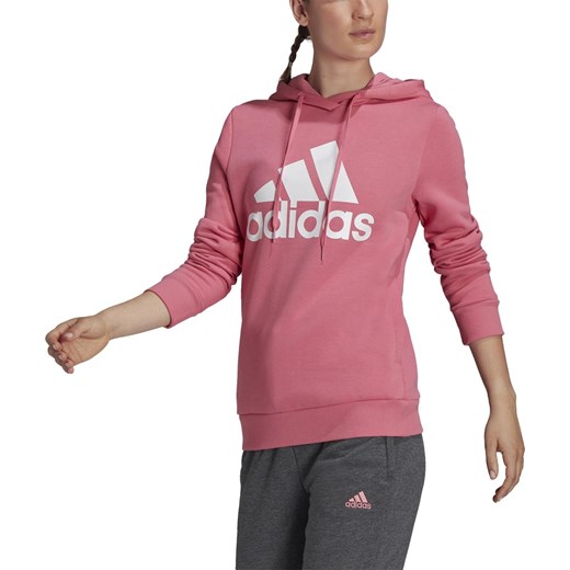 Bluza damska różowa Adidas sportowa 