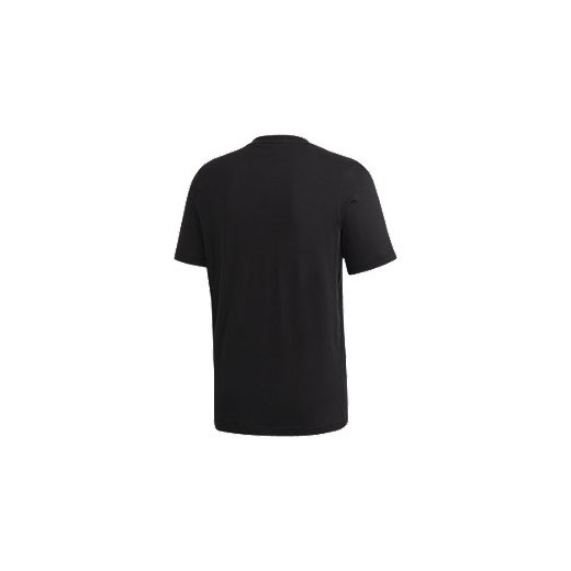 Czarna koszulka męska adidas z białym logo S, Deichmann