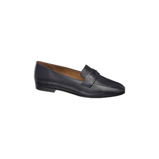 Granatowe lordsy 5th avenue 38,37,40,39,36,41 Deichmann
