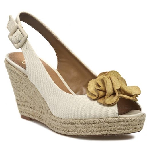 Espadryle CLARKS - Sinitta Bahama 20350381 eobuwie-pl bezowy damskie