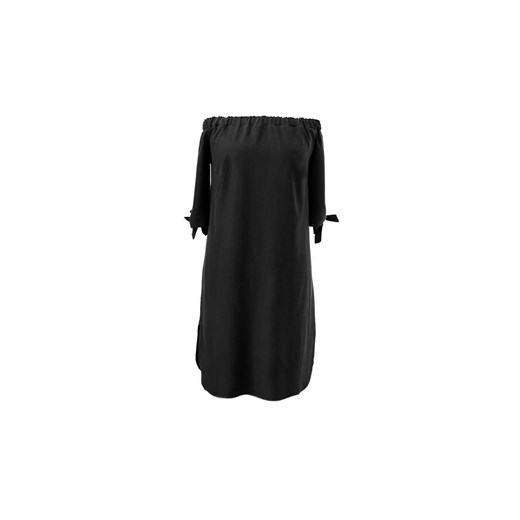 Czarna sukienka hiszpanka - MARITA, Rozmiar - 1 (38/40) 4 (46/48) Sklep XL-KA