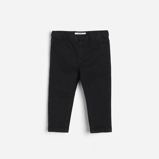 Reserved - Jeansowe legginsy - Czarny Reserved 86 Reserved