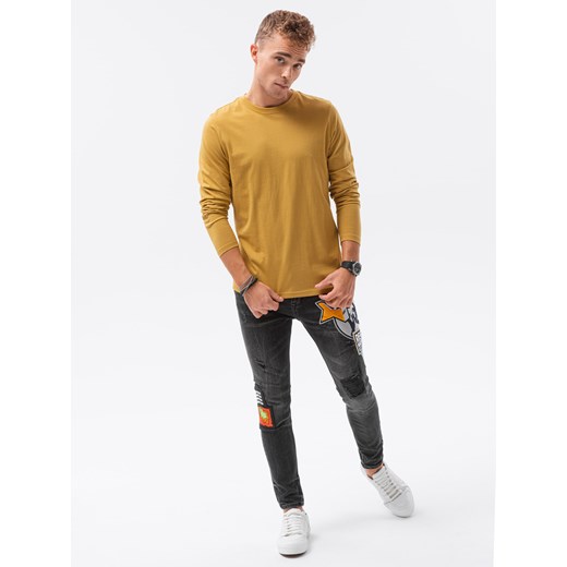 T-shirt męski Ombre z długim rękawem