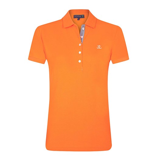 Koszulka polo "Violetta" w kolorze pomarańczowym Sir Raymond Tailor L Limango Polska wyprzedaż