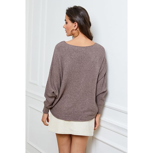 Sweter damski Joséfine z okrągłym dekoltem 