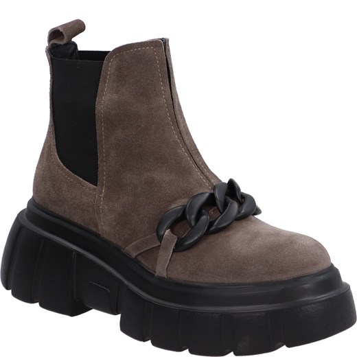 VENEZIA Botki z ozdobą - 6028618 GREY Venezia 39 Venezia