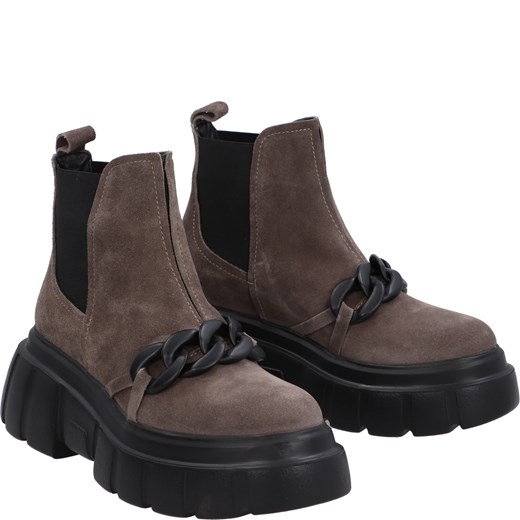 VENEZIA Botki z ozdobą - 6028618 GREY Venezia 40 Venezia