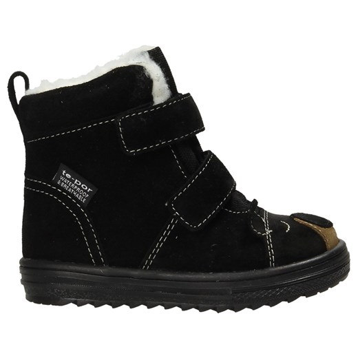 Buty zimowe dziecięce Mido Shoes na rzepy trzewiki 