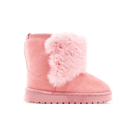 Śniegowce mukluki ocieplone różowe Sesto Yourshoes 26 okazyjna cena YourShoes