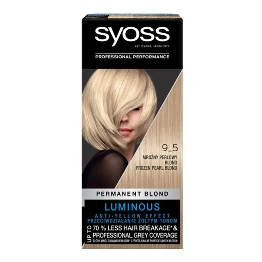 SYOSS farba 9-5 mroźny perłowy blond Syoss  okazja SuperPharm.pl