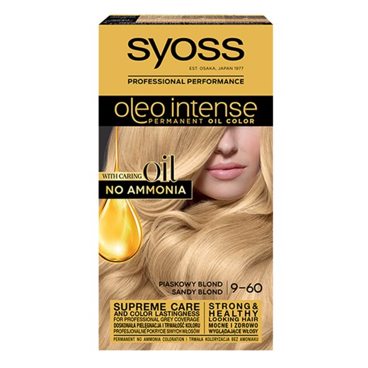 SYOSS Oleo farba 9-60 Piaskowy blond Syoss  wyprzedaż SuperPharm.pl
