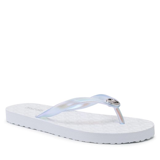 Japonki MICHAEL MICHAEL KORS - Mk Flip Flop 40T1MKFA1Q Silv/Wht Michael Michael Kors 36 eobuwie.pl