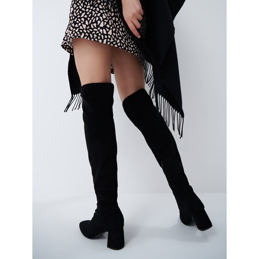 Mohito - Kozaki za kolano - Czarny Mohito 41 Mohito