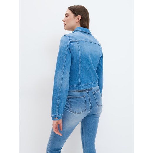 Mohito - Kurtka jeansowa - Niebieski Mohito 42 Mohito