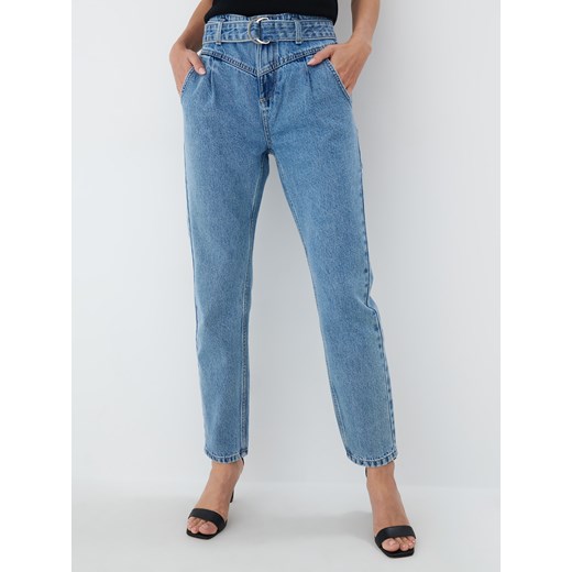 Mohito - Jeansy slim Eco Aware - Niebieski Mohito 40 Mohito