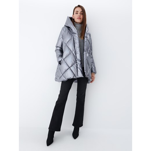Mohito - Pikowana kurtka Eco Aware - Szary Mohito 34 Mohito