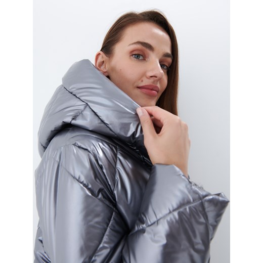 Mohito - Pikowana kurtka Eco Aware - Szary Mohito 42 Mohito