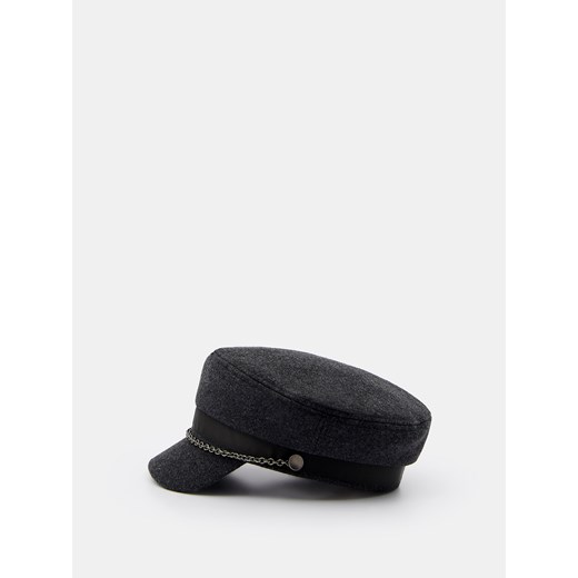 Mohito - Szara czapka z daszkiem - Jasny szary Mohito ONE SIZE Mohito