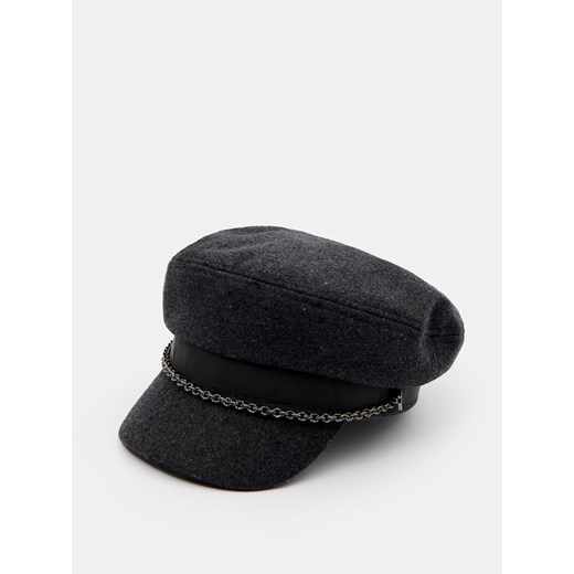 Mohito - Szara czapka z daszkiem - Jasny szary Mohito ONE SIZE Mohito