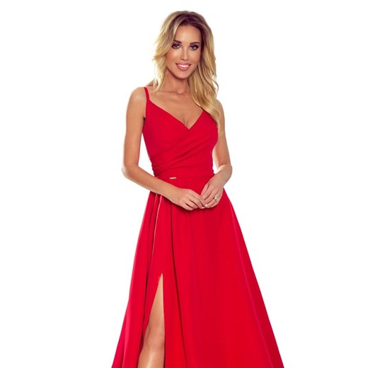 Numoco Sukienka damska 299-1 Chiara, czerwony, XL Numoco M Mall
