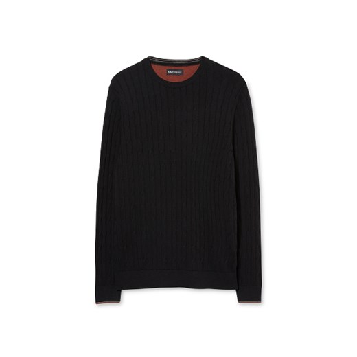 C&A Delikatny, dzianinowy sweter z dodatkiem kaszmiru, Czarny, Rozmiar: S Westbury Premium XXL C&A