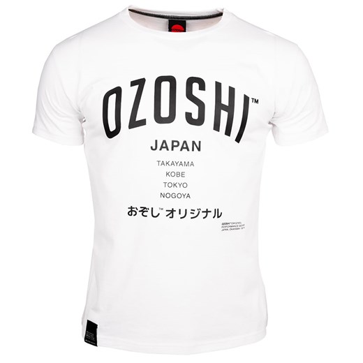 Koszulka męska Ozoshi Atsumi biała TSH O20TS007 Ozoshi XXL Desportivo