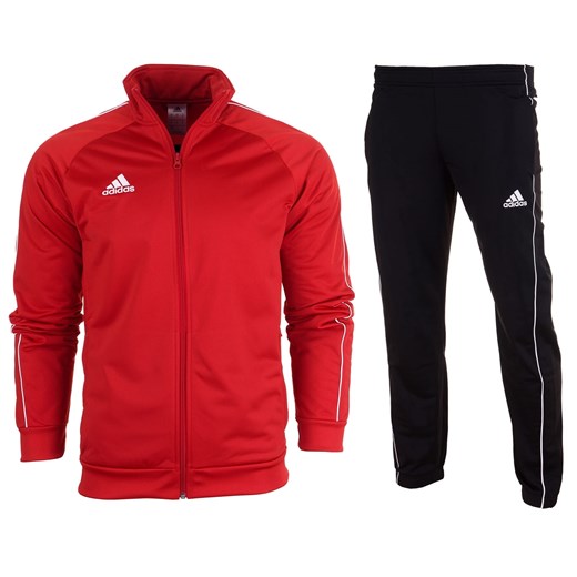 Dres Adidas Junior spodnie bluza Core 18 CV3579 / CE9049 140 CM Desportivo