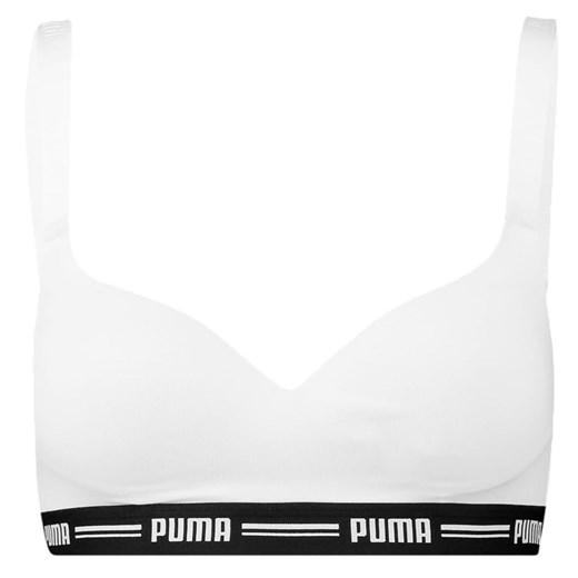 Stanik sportowy damski Puma Padded Top 1P Hang biały 907863 05 Puma XL Desportivo