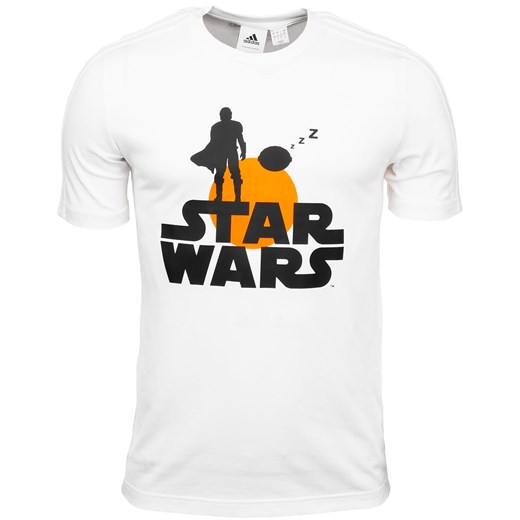 Koszulka męska adidas x Star Wars biała GS6223 L Desportivo