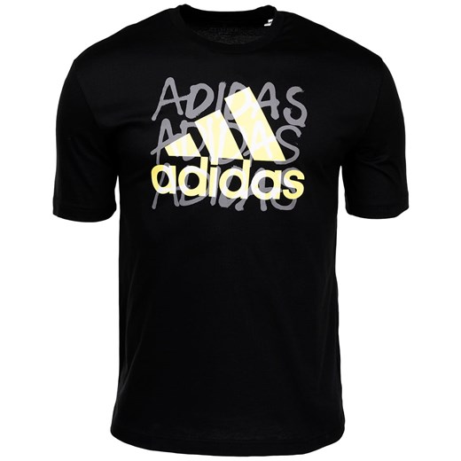 Koszulka męska adidas Overspray Graphic czarna GS6318 M Desportivo