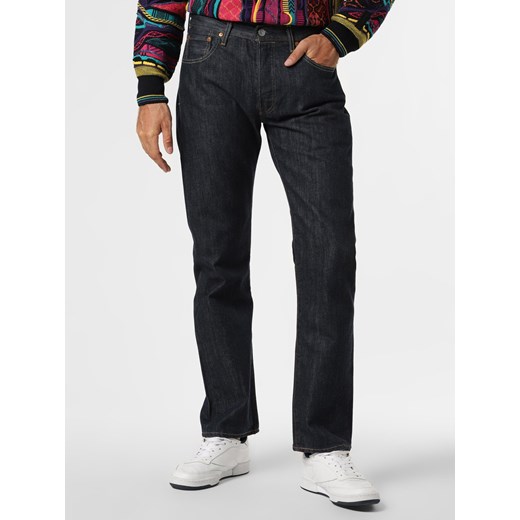 Levi's Jeansy Mężczyźni Bawełna rinsed jednolity ze sklepu vangraaf w kategorii Jeansy męskie - zdjęcie 125538778