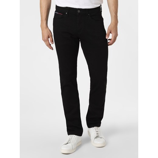 Tommy Jeans Jeansy Mężczyźni czarny jednolity ze sklepu vangraaf w kategorii Jeansy męskie - zdjęcie 125538826