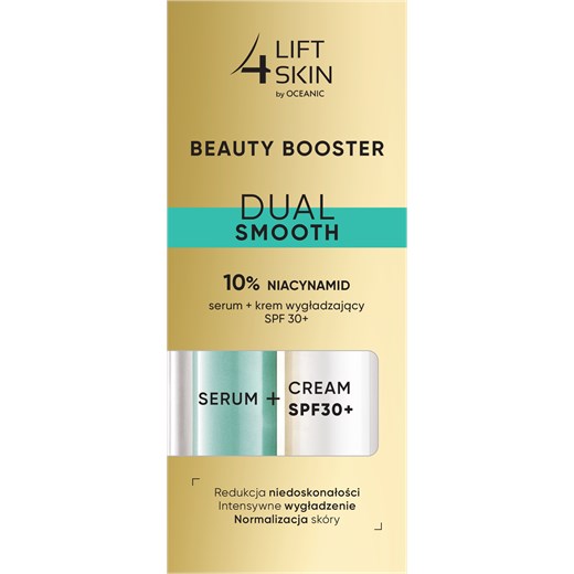 Lift4Skin Beauty Booster Dual Smooth 10% NIACYNAMYD serum + krem wygładzający Lift4skin Oceanic_SA