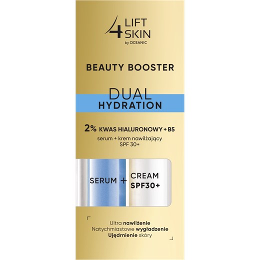 Lift4Skin Beauty Booster Dual Hydration 2% KWAS HIALURONOWY + B5 serum + krem Lift4skin Oceanic_SA