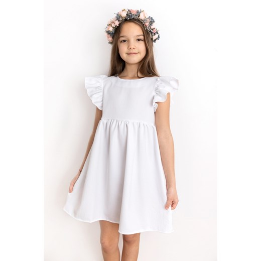 Biała sukienka LITTLE WINGS Myprincess / Lily Grey 110 MKA GROUP