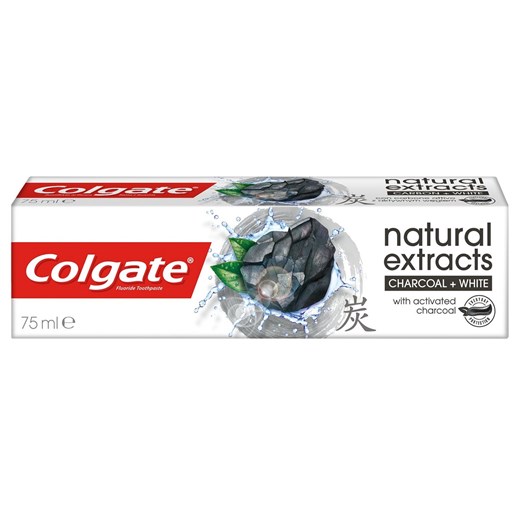 Colgate Natural Extracts Charcoal + White - pasta do zębów 75ml Colgate 75 ml SuperPharm.pl promocja