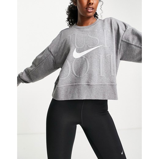 Bluza damska Nike w sportowym stylu krótka 