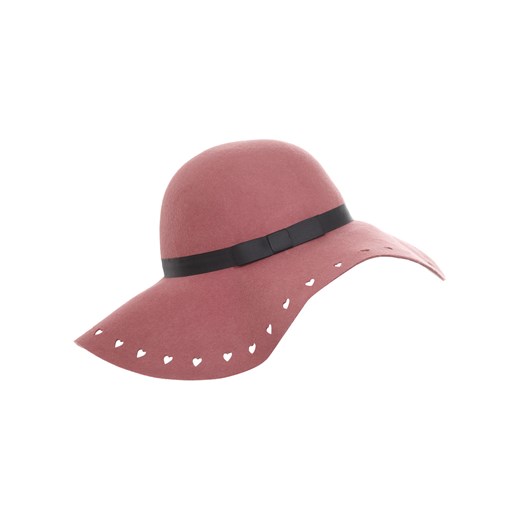 Pink Cutwork Heart Floppy Hat miss-selfridge fioletowy 