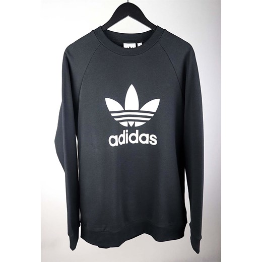 Bluza Adidas Originals Czarna  Trefoil Crew S 4elementy