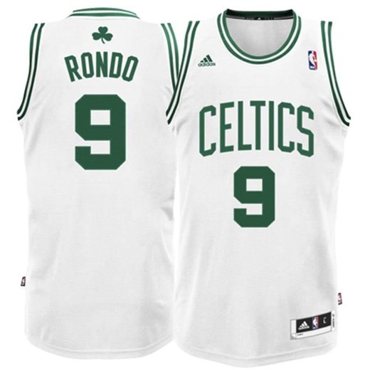 adidas Jersey Boston Celtics Rajon Rondo White Green XXL 4elementy promocyjna cena
