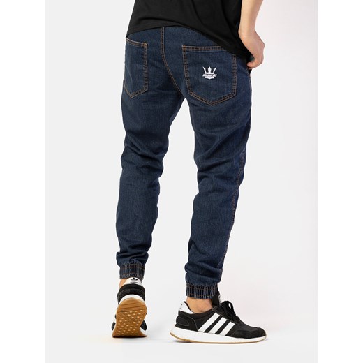 Spodnie Jogger Jigga Wear Jeans Dark Blue Jigga Wear S 4elementy