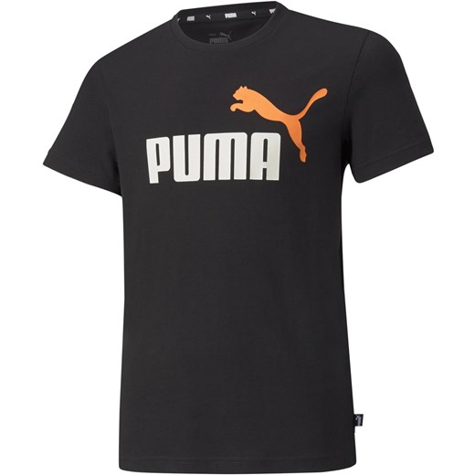 T-shirt chłopięce Puma czarny 