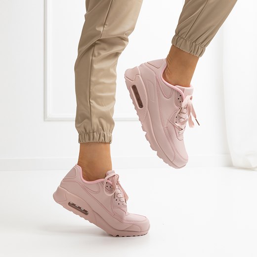 Damskie sportowe buty na platformie w kolorze różowym Dasy - Obuwie Royalfashion.pl 36 royalfashion.pl